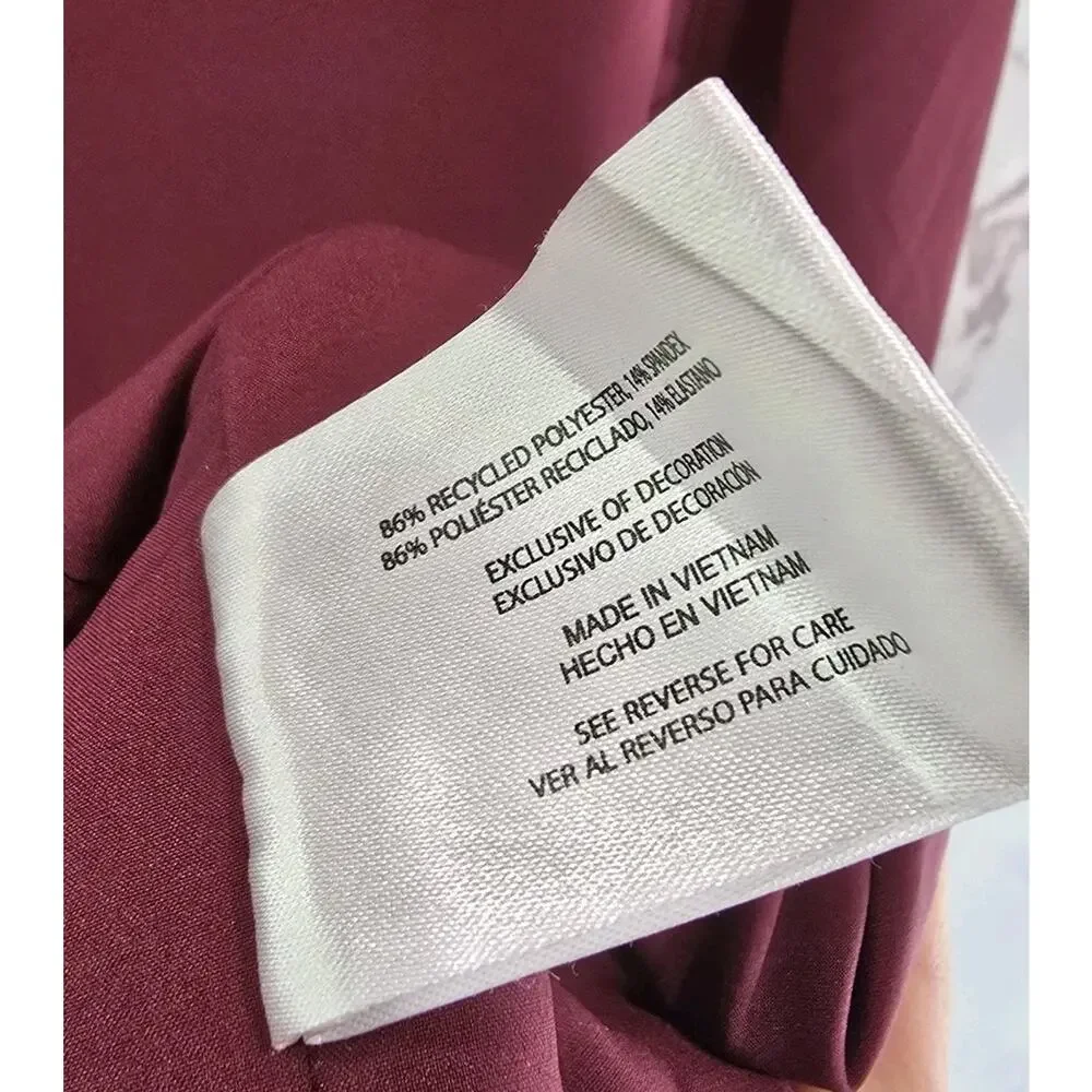 Banana Republic Jacket Mens XL Red Bomber Full Zip Shop Mechanic Cranberry